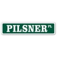 thumbnail image 1 of SignMission A-24-SS-Pilsner Pilsner Aluminum Street Sign for Pale Lager Beer Craft Brew, 1 of 5