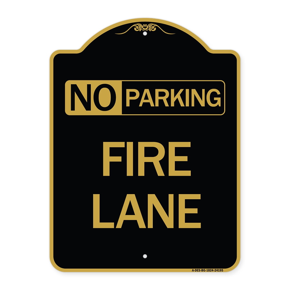 SignMission A-DES-BG-1824-24195 18 x 24 in. Designer Series Sign ...