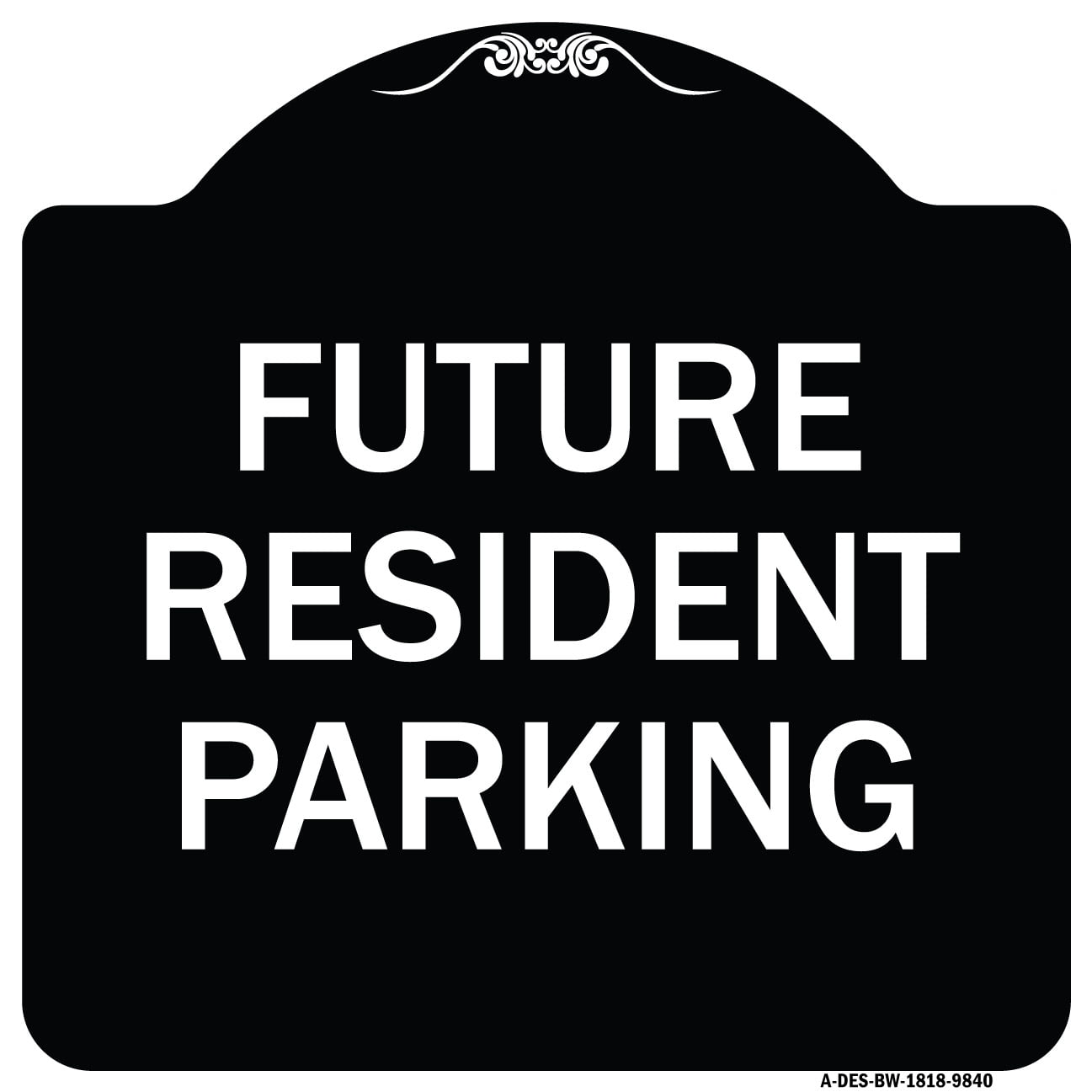 Beistle Coroner Parking Yard Schild – 30,5 X 38,1 Cm Party-Deko Mit Kiefernstab