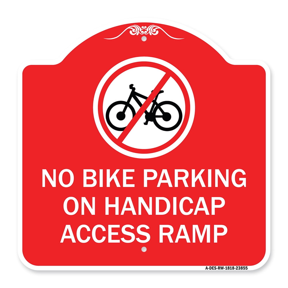 SignMission A-DES-RW-1818-23855 18 x 18 in. Designer Series Sign - No ...