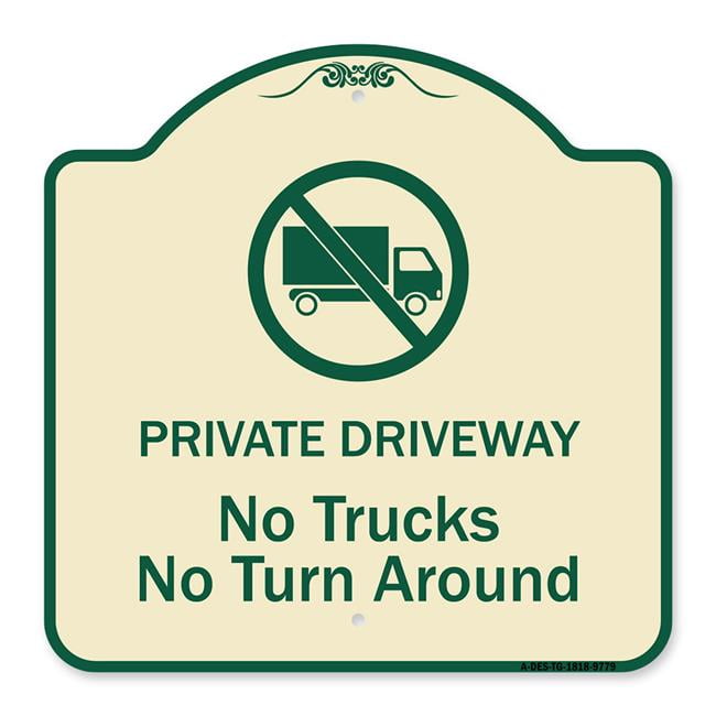 Tg Sign SignMission A-DES-TG-1818-9779 18 x 18 in. Designer Series Sign ...