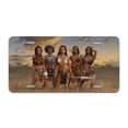 thumbnail image 1 of African Queens Aluminum License Plate| License Plate 12" X 6" Fits Any Car, Truck, SUV, RV, or Trailer | Made in The USA, 1 of 3