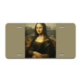 thumbnail image 1 of SignMission A-LP-03-378 Mona Lisa Aluminum License Plate, 1 of 3
