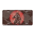 thumbnail image 1 of SignMission A-LP-03-486 Samurai Battle Aluminum License Plate, 1 of 3