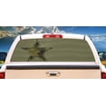 thumbnail image 1 of SignMission Army Star Rear Window Graphic truck view thru vinyl decal HD Graphics Professional Grade Material Universal Fit for Full Size Trucks Weatherproof & Car Wash Safe Made In The U.S.A., 1 of 3