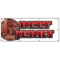 thumbnail image 1 of SignMission B-96 Beef Jerky 36 x 96 in. Beef Jerky Banner Sign - Meat Dried Spices Dehydrated Salted Smoked, 1 of 4