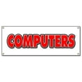 thumbnail image 1 of SignMission B-Computers Computers Banner Sign - Computer Repair Tech, 1 of 4