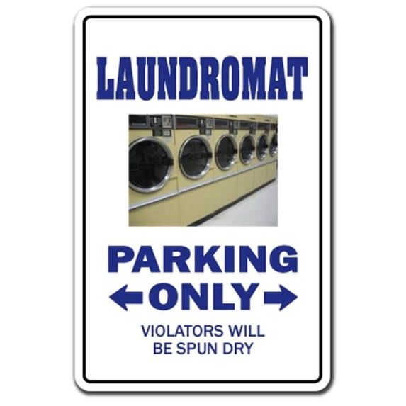 SignMission B-Laundromat Laundromat Banner Sign - Wash Fold Coin Laundry Dry Cleaning 24 Hour Open
