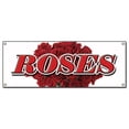 thumbnail image 1 of SignMission B-Roses Banner Sign - Roses, 1 of 4