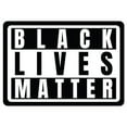 thumbnail image 1 of SignMission Z-A-710-BLM2 BLM Aluminum Sign - Black Lives Matter, 1 of 5