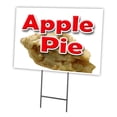 thumbnail image 1 of SignMission C-1216-DS-Apple Pie 12 x 16 in. Apple Pie Yard Sign & Stake, 1 of 3