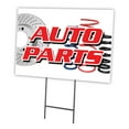 thumbnail image 1 of SignMission C-1216-DS-Auto Parts 12 x 16 in. Auto Parts Yard Sign & Stake, 1 of 3