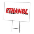 thumbnail image 1 of SignMission C-1824-DS-Ethanol 18 x 24 in. Ethanol Yard Sign & Stake, 1 of 3