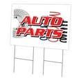 thumbnail image 1 of SignMission C-2436-DS-Auto Parts 24 x 36 in. Auto Parts Yard Sign & Stake, 1 of 3