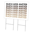 thumbnail image 1 of Black Lives Matter 24" x 36" Yard Sign & Stake | Double Sided Image |  Business, Municipality, Home & Colleagues | Made in The USA, 1 of 3