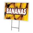 thumbnail image 1 of SignMission C-2436-DS-Bananas 24 x 36 in. Bananas Yard Sign & Stake, 1 of 3