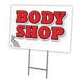 thumbnail image 1 of SignMission C-2436-DS-Body Shop 24 x 36 in. Body Shop Yard Sign & Stake, 1 of 3