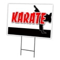 thumbnail image 1 of SignMission C-2436-DS-Karate 24 x 36 in. Yard Sign & Stake - Karate, 1 of 3