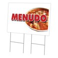 thumbnail image 1 of SignMission C-2436 Menudo 24 x 36 in. Menudo Yard Sign & Stake, 1 of 3