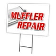 thumbnail image 1 of SignMission C-2436 Muffler Repair 24 x 36 in. Muffler Repair Yard Sign & Stake, 1 of 3