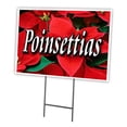 thumbnail image 1 of SignMission C-2436 Poinsettias 24 x 36 in. Poinsettias Yard Sign & Stake, 1 of 3
