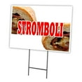 thumbnail image 1 of SignMission C-2436 Stromboli 24 x 36 in. Yard Sign & Stake - Stromboli, 1 of 3