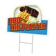 thumbnail image 1 of SignMission C-DC-1824-BBQ Rib Platter19 18 x 24 in. Yard Sign & Stake - BBQ Rib Platter, 1 of 3