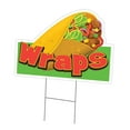 thumbnail image 1 of SignMission C-DC-1824-DS-Wraps19 18 x 24 in. Yard Sign & Stake - Wraps, 1 of 3