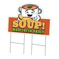thumbnail image 1 of Soup 24" x 36" Yard Sign & Stake | Advertise Your Business | Stake Included Double Sided Image | Made in The USA, 1 of 3
