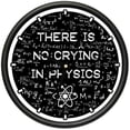 thumbnail image 1 of PHYSICS Wall Clock science teacher instructor school classroom no crying gift, 1 of 2