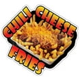 thumbnail image 1 of SignMission Chili Cheese Fries Concession Decal Trailer French Sign, 1 of 1