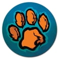 thumbnail image 1 of SignMission Circular Rigid Plastic Sign 12" Tall - Paw K9 | Plastic Sign |  Made in the USA, 1 of 2