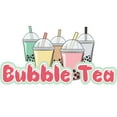 thumbnail image 1 of SignMission Concession Decal Sign - Bubble Tea Cart Trailer Stand Sticker Equipment, 1 of 3