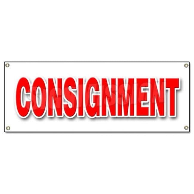 SignMission Consignment Banner Sign - Walmart.com