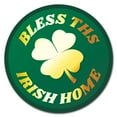 thumbnail image 1 of SignMission Corrugated Plastic Sign With Stakes 24" Circular - Bless This Irish Home | Coroplast Yard Sign With Stake |  Made in the USA, 1 of 3