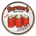thumbnail image 1 of SignMission C-16-CIR-WS-Salsa Corrugated Plastic Sign with Stakes 16 in. Circular - Farmers Market Salsa, 1 of 3