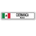 thumbnail image 1 of CUERNAVACA MEXICO Street Sign Mexican flag city country road wall gift, 1 of 5