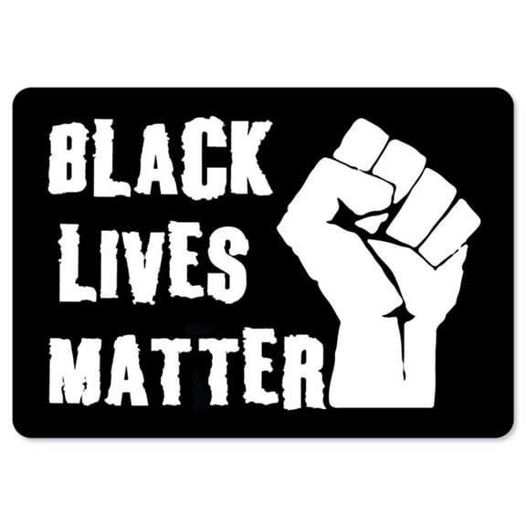 SignMission D-1014-BLM3 8 x 12 in. BLM Sign - Black Lives Matter