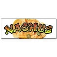 thumbnail image 1 of SignMission D-12 Nachos2 12 in. Nachos 2 Decal Sticker - Cheese Chips Cart Stand, 1 of 1