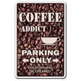 thumbnail image 1 of SignMission D-5-Z-Coffee 5 x 7 in. Coffee Addict Decal, 1 of 4