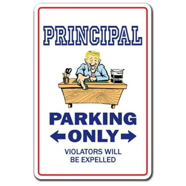SignMission D-5-Z-Principal 5 x 7 in. Principal Decal