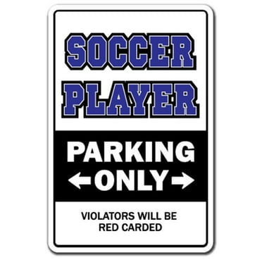 SignMission D-5-Z-Soccer 5 x 7 in. Soccer Player Decal