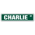 thumbnail image 1 of SignMission D-7-SS-CHARLIE 1.5 x 7 in. Childrens Name Room Street Decal - Charlie, 1 of 1