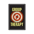 thumbnail image 1 of SignMission D-8-Z-Group Therapy 8 x 12 in. Group Therapy Decal - Shooting Range Gun Hobby, 1 of 4