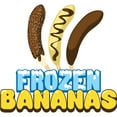 thumbnail image 1 of SignMission D-DC-24-Frozen Bananas 24 in. Concession Decal - Frozen Bananas, 1 of 3