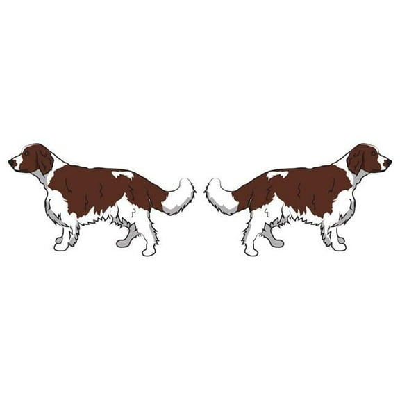 SignMission D-Welsh Springer Spaniel Decal - Welsh Springer Spaniel Dog