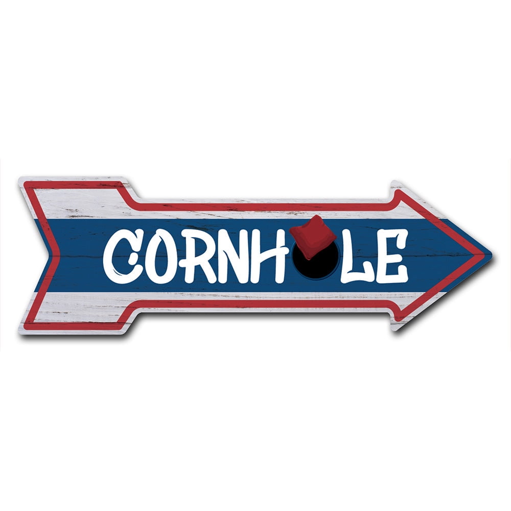 SignMission 8 x 24 in. Indoor & Outdoor Decor Direction Sticker Vinyl ...