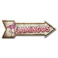 thumbnail image 1 of SignMission Decal Art Flamingos Decal Indoor/ Outdoor Decor 24" Direction Sticker Vinyl Wall Decals, 1 of 3