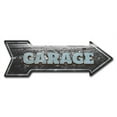 thumbnail image 1 of SignMission Decal Art Garage (2) Decal Indoor/ Outdoor Decor 24" Direction Sticker Vinyl Wall Decals, 1 of 3