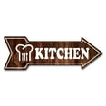 thumbnail image 1 of SignMission 8 x 24 in. Indoor & Outdoor Decor Direction Sticker Vinyl Wall Decals - Kitchen 2 - 24 in., 1 of 3